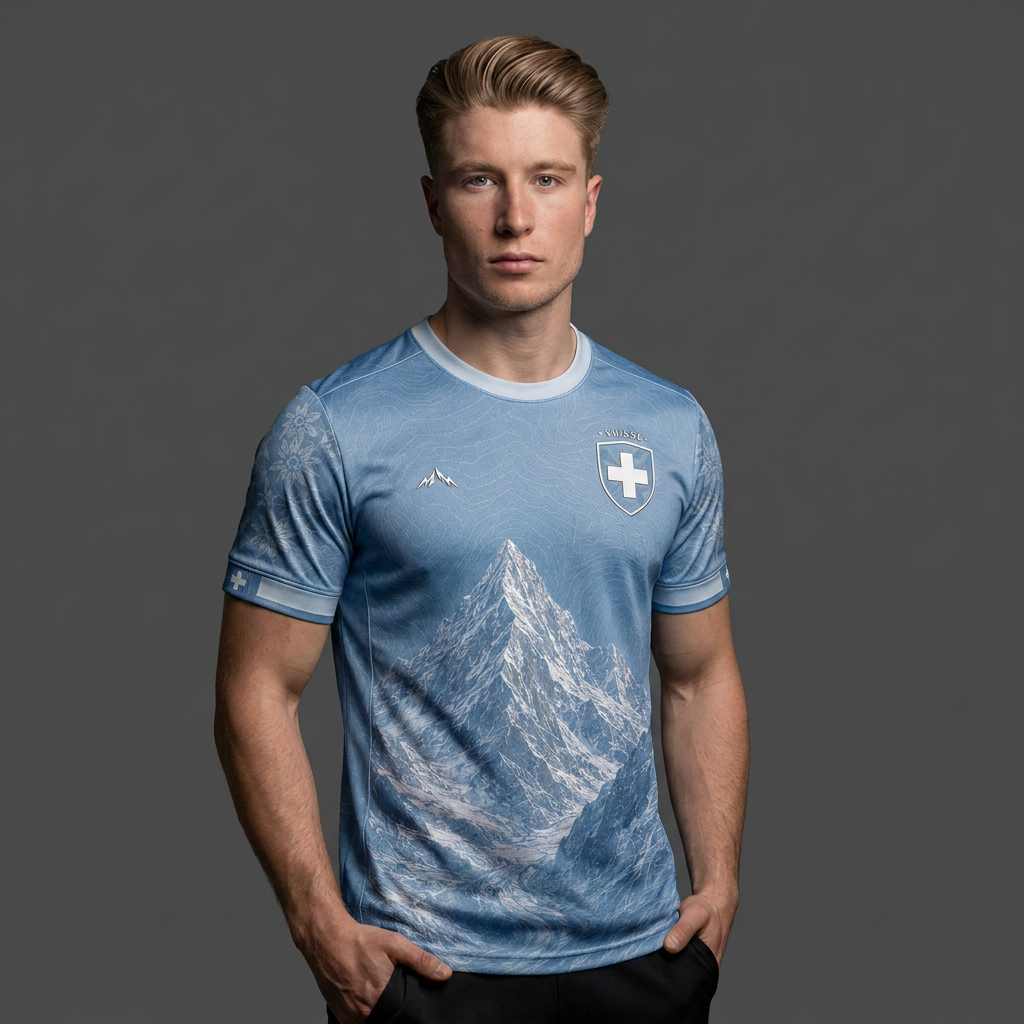 Swiss Glacier Jersey