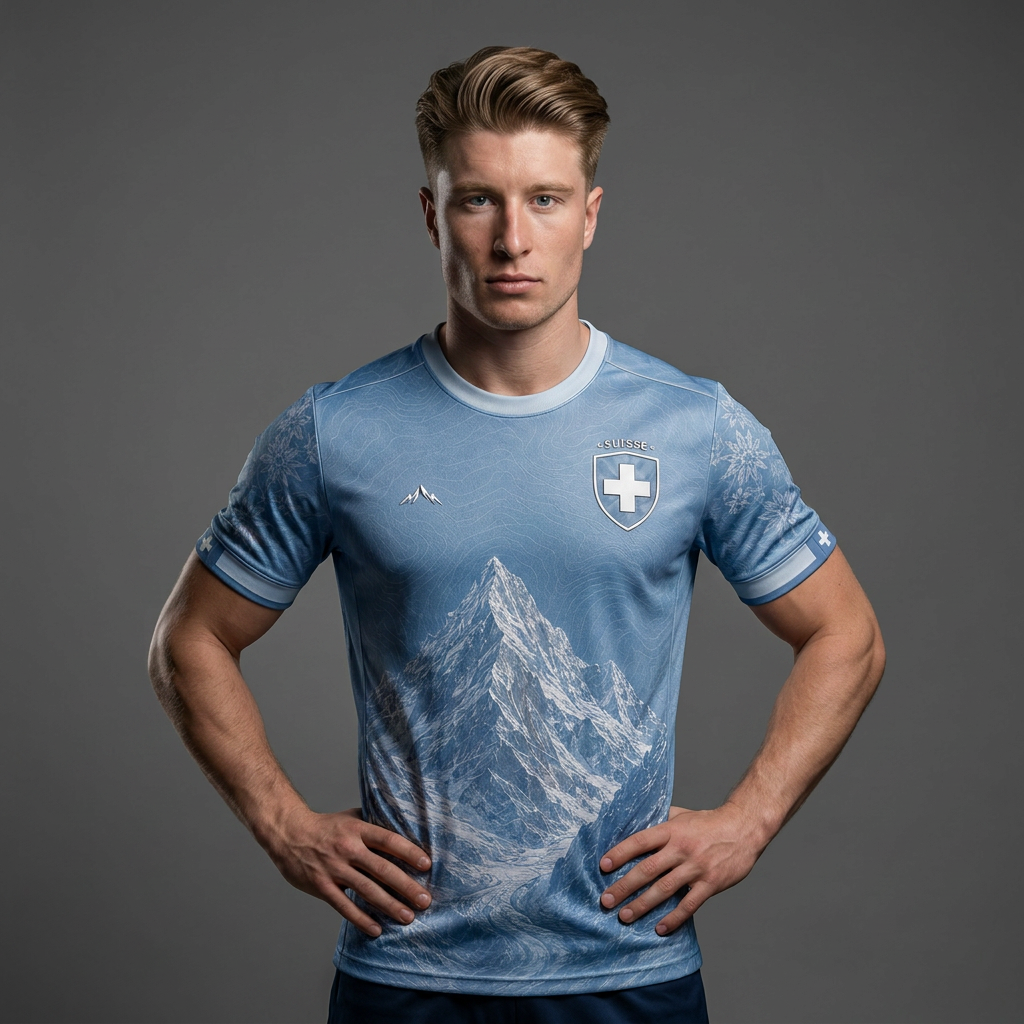 Swiss Glacier Jersey