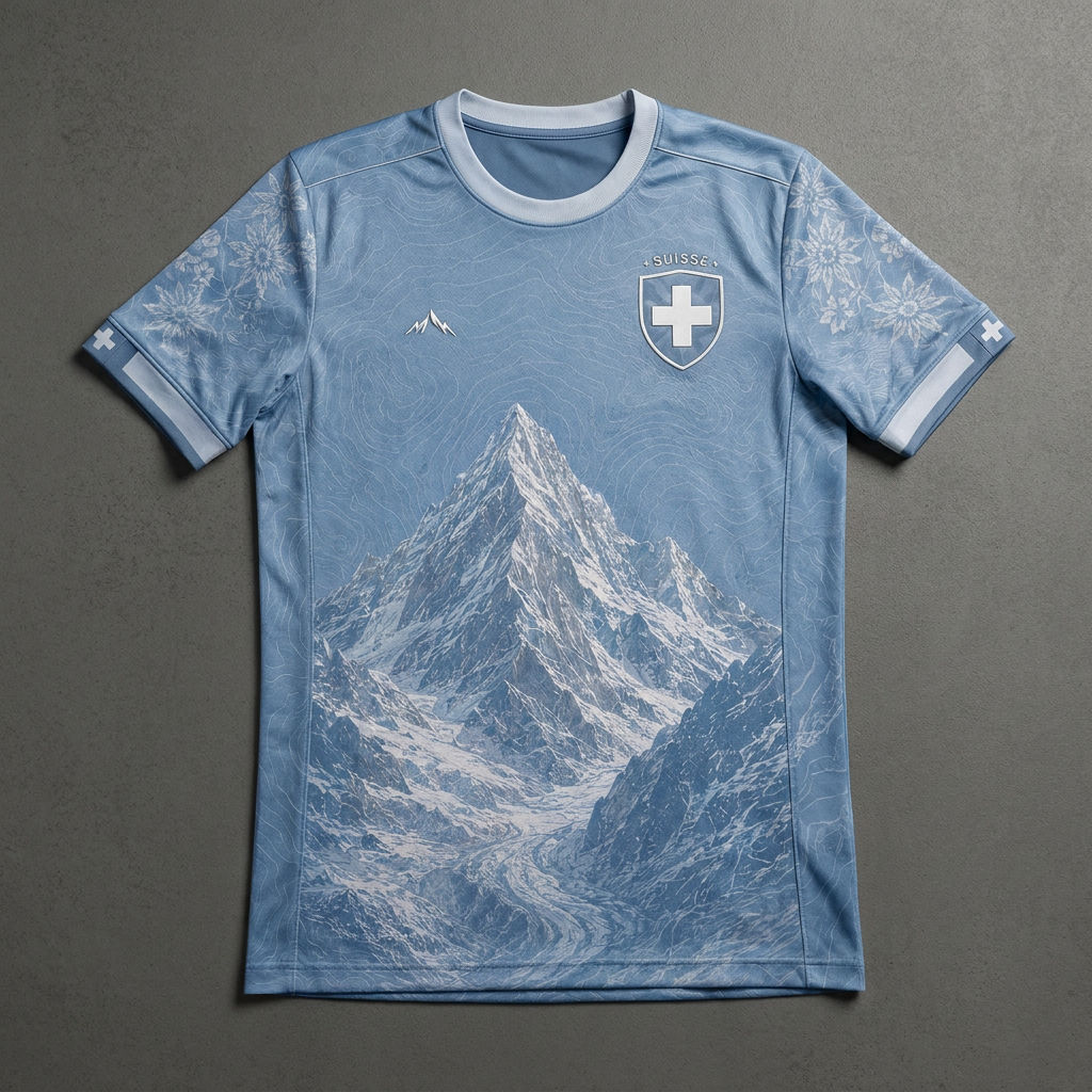 Swiss Glacier Jersey